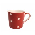 Colonial Home Red Spot Mug